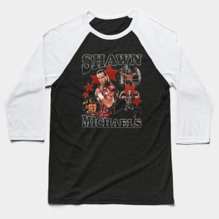 Shawn Michaels Vintage Bootleg Baseball T-Shirt